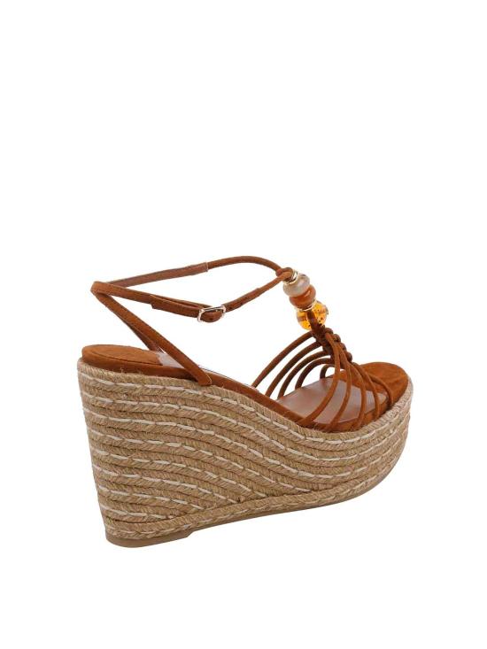 26FW 지미추 샌들 LEMIWEDGE100IPVTANMIX BROWN - JIMMY CHOO