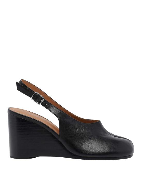26SS 마르지엘라 타비 웨지 슬링백 S58WP0296P3753T8013 BLACK