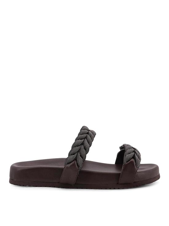 26SS 브루넬로 쿠치넬리 샌들 MZGAG3159C8279 DARK BROWN