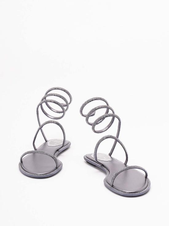 26SS 르네 카오빌라 샌들 C12732010RN01Y358 SILVER - RENE CAOVILLA