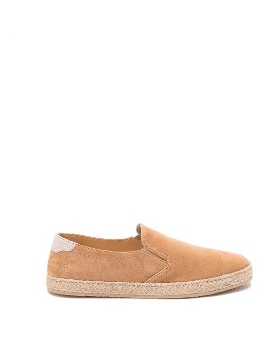 26SS 브루넬로 쿠치넬리 로프 인서트 스웨이드 슬립온 MZUOHEI837CLH67 BEIGE