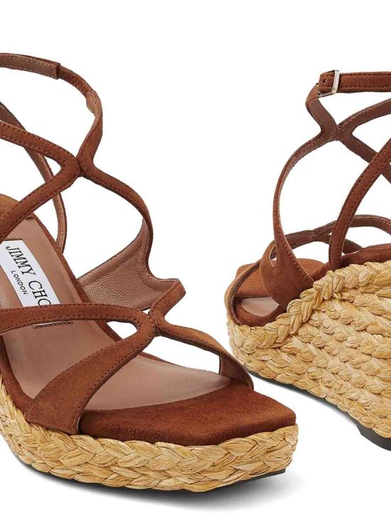 26SS 지미추 샌들 AYLA85CUGTAN BROWN - JIMMY CHOO