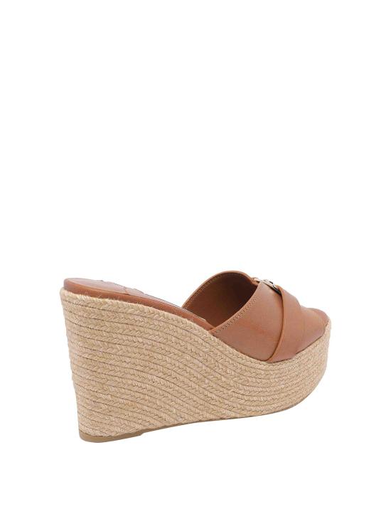 26SS 지미추 뮬/슬리퍼 LEDAWEDGE100FDZTANGOLD BROWN - JIMMY CHOO