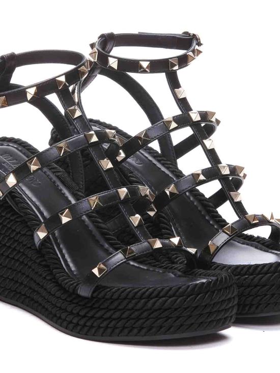 26SS 발렌티노 가라바니 샌들 S0F95BAE0NO BLACK - VALENTINO GARAVANI