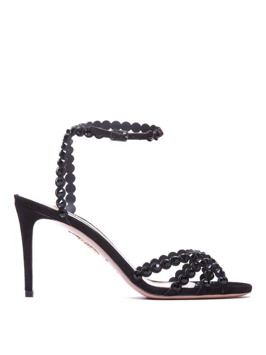 25FW 아쿠아주라 샌들 TQLMIDS0SUEBJT BLACK