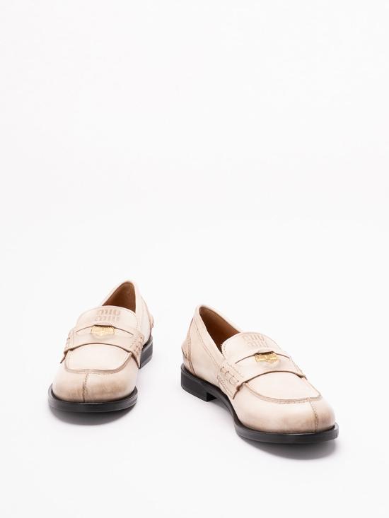 26SS 미우미우 로퍼 5D773D537F020F0304 CREAM - MIU MIU