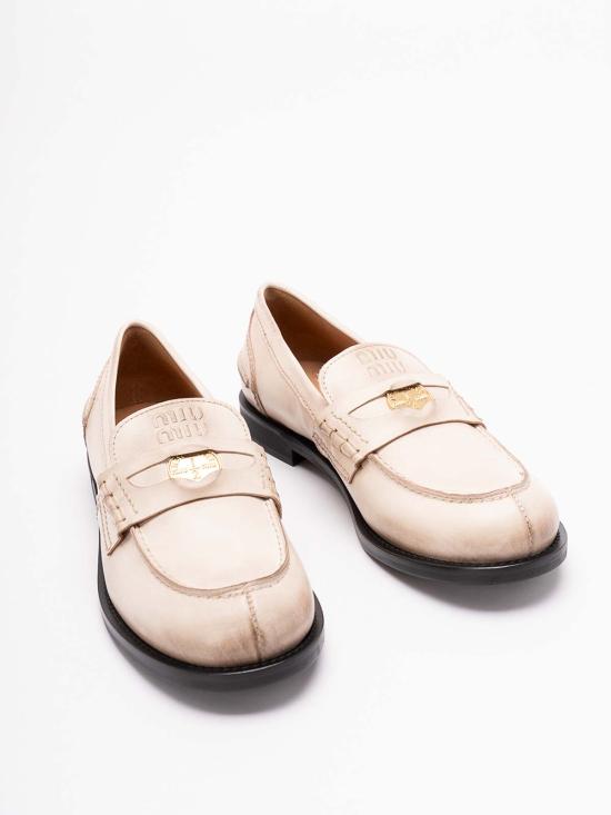 26SS 미우미우 로퍼 5D773D537F020F0304 CREAM - MIU MIU