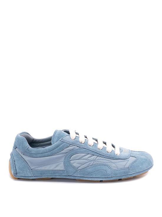 25FW 프라다 몬테카를로 리에디션 2005 스웨이드 리나일론 스니커즈 1E247OD7CFD010F0637 LIGHT BLUE