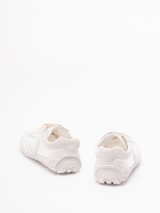 25FW 프라다 몬테카를로 리에디션 2005 스웨이드 메쉬 스니커즈 1E247O3D8CFD010F0009 WHITE - PRADA