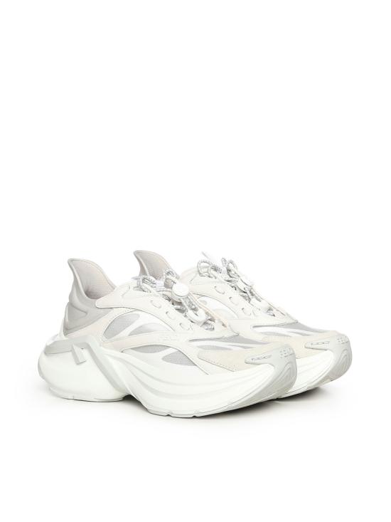  펜디 F-라이트 가죽 메쉬 러닝 슈즈 8E8887AYFPF1V80 WHITE - FENDI