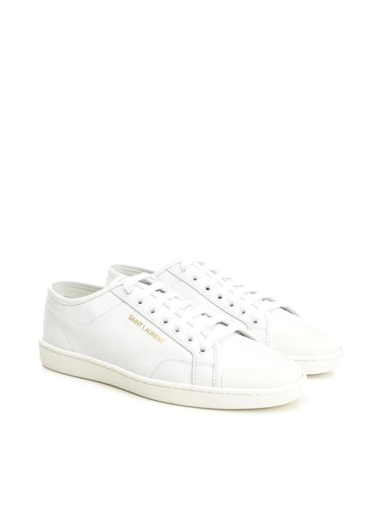 26SS 생로랑 GYM 짐 스무스 레더 스니커즈 82008700N009030 WHITE - SAINT LAURENT