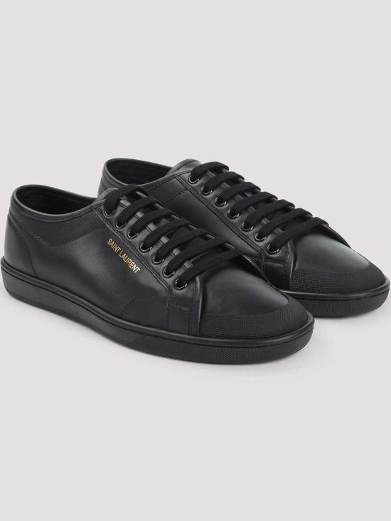 26SS 생로랑 GYM 짐 스무스 레더 스니커즈 82008700N001000 BLACK - SAINT LAURENT