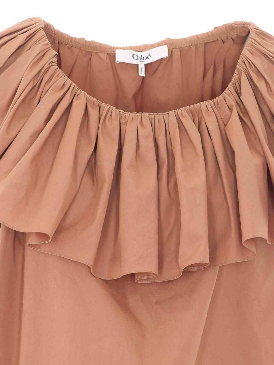 26SS 끌로에 블라우스 26UH10114426U NUDE NEUTRALS - CHLOE