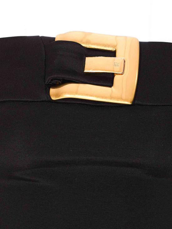 26SS 발망 바디수트 티셔츠 BA285JL050PA BLACK - BALMAIN