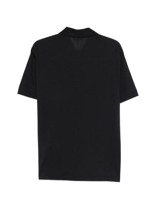 25FW 조르지오 아르마니 반팔 티셔츠 GM003038TE20001U8139 BLUE - GIORGIO ARMANI