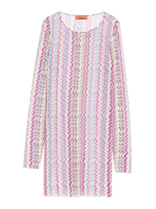 25FW 미소니 반팔 티셔츠 29MC22SL00BJ00Q0SM9Z7 MULTICOLOUR