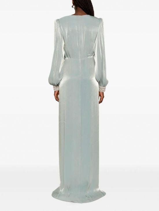 25FW 아니사 케리미슈 미디 원피스 RS15872GREEN - ANISSA KERMICHE