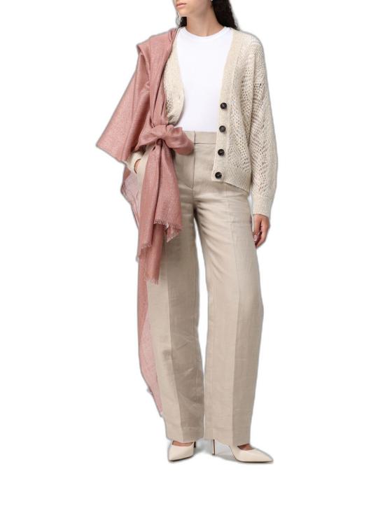 25FW 브루넬로 쿠치넬리 머플러/스카프 MSCDAR097C9399 PINK - BRUNELLO CUCINELLI