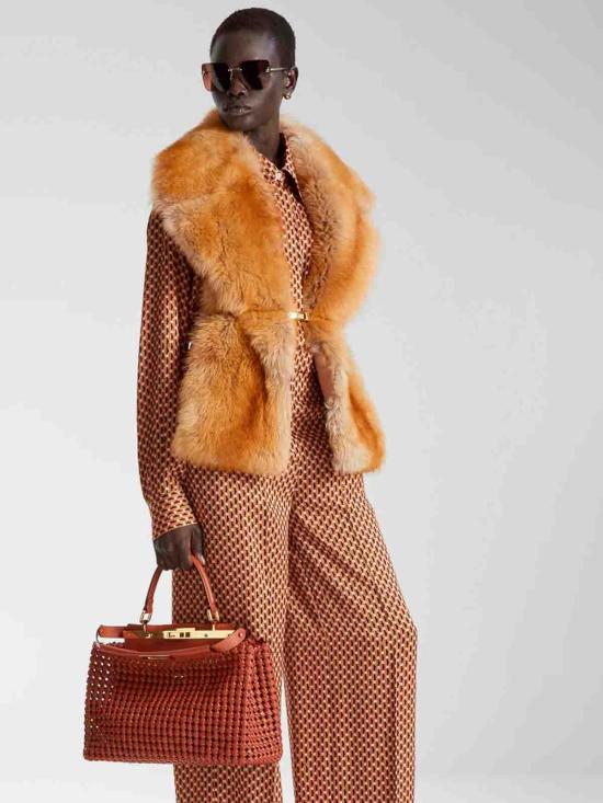 25FW 펜디 머플러/스카프 FNG592AYLIF1AHL CAMEL - FENDI