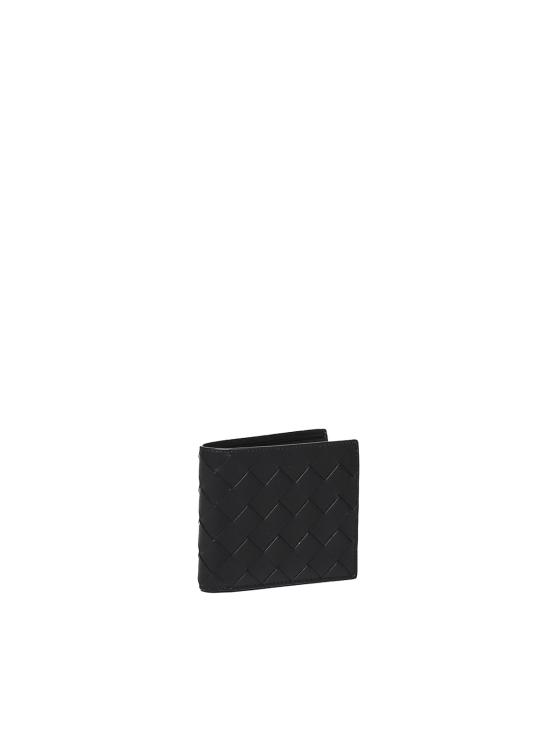 26FW 보테가베네타 인트레치아토 반지갑 743211VCPQ48803 BLACK - BOTTEGA VENETA