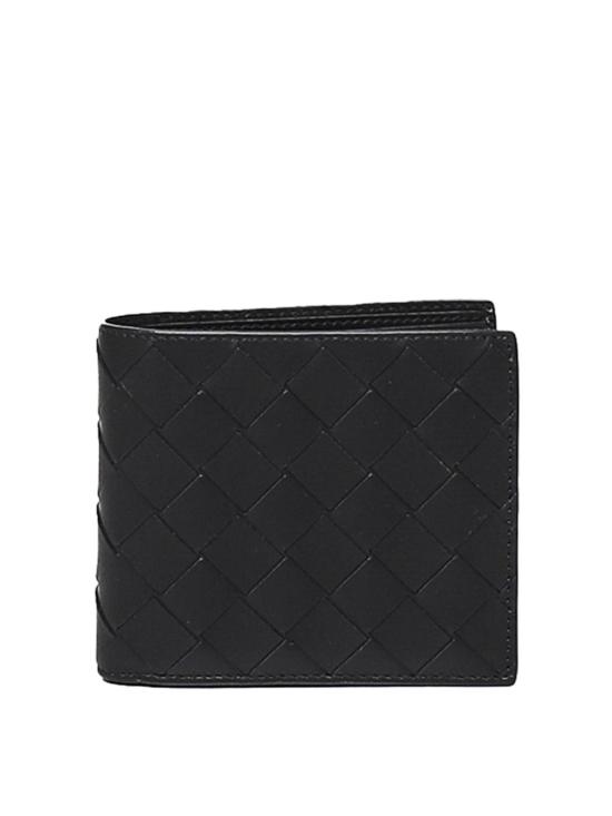 26FW 보테가베네타 인트레치아토 반지갑 743211VCPQ48803 BLACK