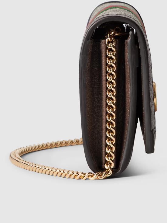 26SS 구찌 오피디아 WOC 체인 지갑 77230996IWG8745 BROWN - GUCCI