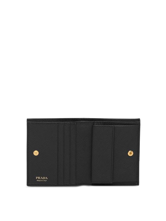  프라다 스몰 레더 월렛 스몰 레더 월렛 1MV204QHHF0002 BLACK - PRADA