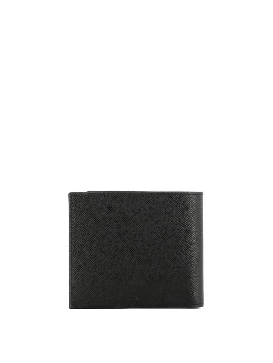 26SS 프라다 사피아노 레더 트라이앵글 로고 반지갑 2MO513QHHF0002 BLACK - PRADA