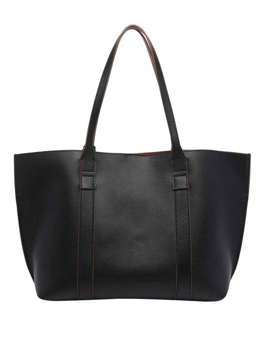 26SS 호간 토트백 KBW01WA0300UZU7E25 BLACK - HOGAN