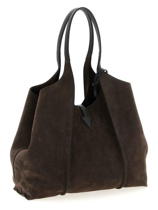 25FW 토즈 T 타임리스 미니 쇼핑백 XBWTSBA0300P3AS808 BROWN - TODS
