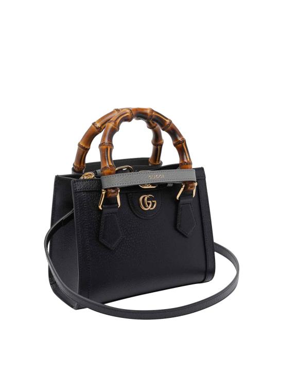 26SS 구찌 다이애나 미니 토트백 702732U3ZDT1073 BLACK - GUCCI