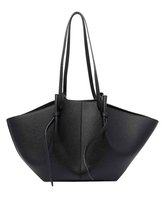 26SS 유제피 숄더백 LARGEMOCHIPEBBLEGRAINLEATHERL034 BLACK - YUZEFI