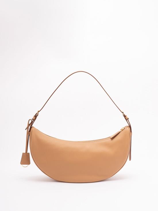 25FW 프라다 데미룬 라지 레더 숄더백 1BC2552CYSVOVOF0018 BEIGE - PRADA