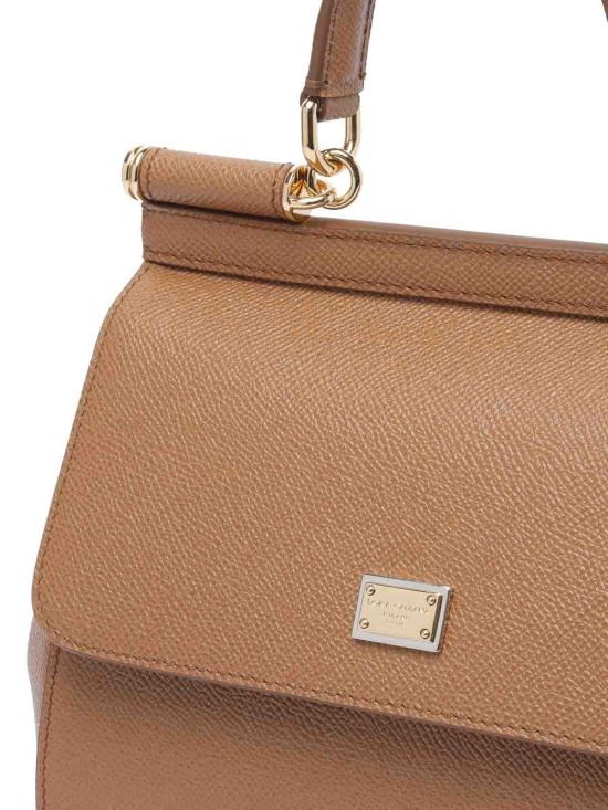 26SS 돌체앤가바나 미디움 시실리 핸드백 BB6003B10018M417 BROWN - DOLCE & GABBANA