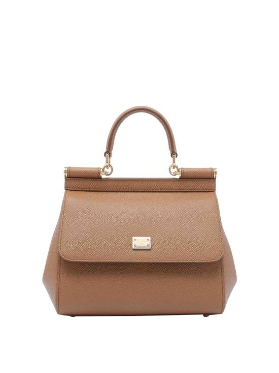 26SS 돌체앤가바나 미디움 시실리 핸드백 BB6003B10018M417 BROWN