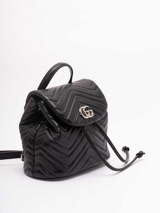 26SS 구찌 GG 마몽 미니 백팩 855921AAFXD1000 BLACK - GUCCI
