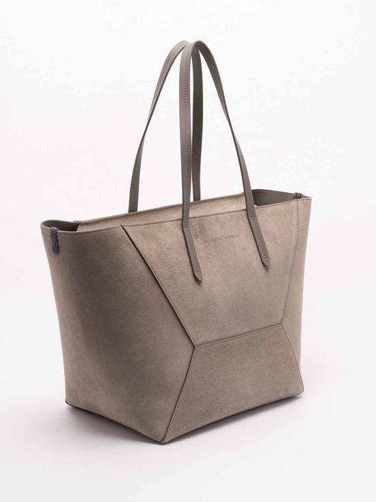 26SS 브루넬로 쿠치넬리 토트백 MBDLB2571C8850 BEIGE - BRUNELLO CUCINELLI