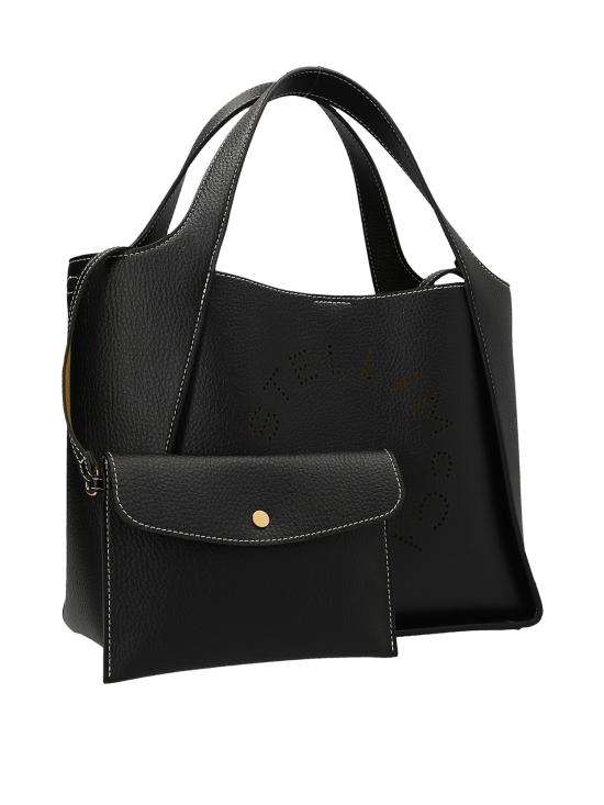 26SS 스텔라 맥카트니 로고 크로스바디 토트백 513860WP00571000 BLACK - STELLA MCCARTNEY