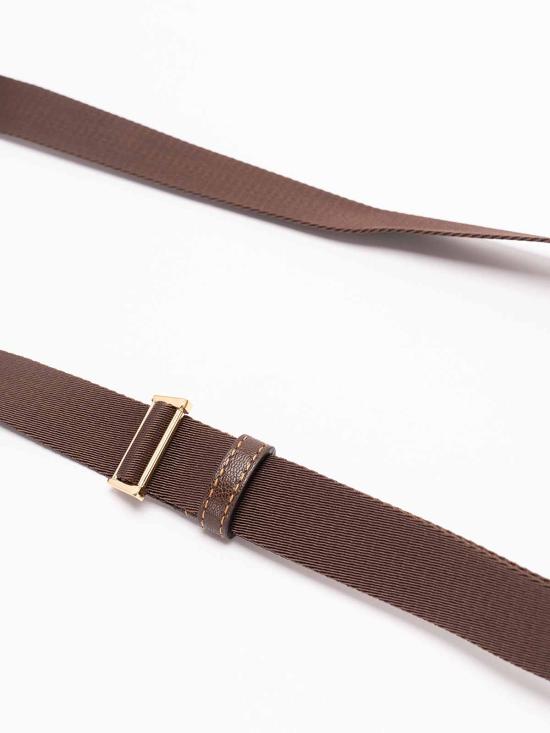 26FW 구찌 웹 디테일 GG 메신저백 A002SJFAF9S9646 BROWN - GUCCI