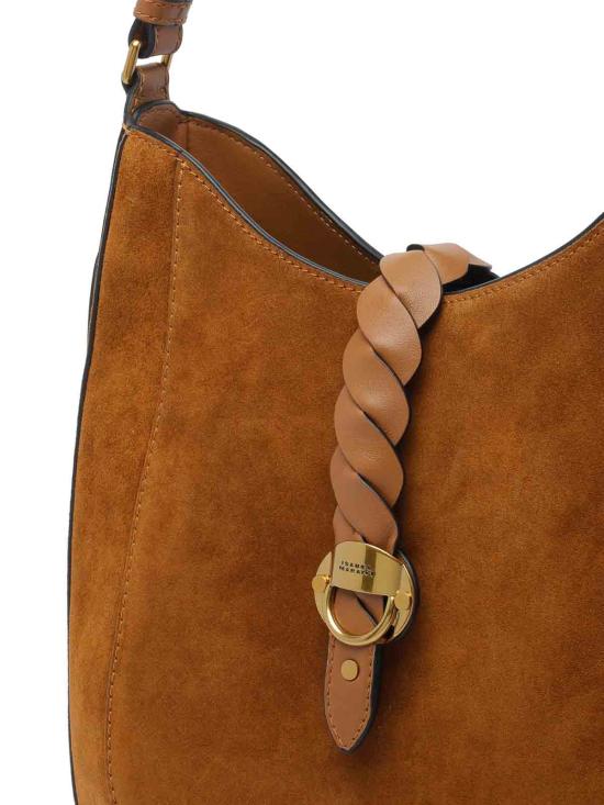 25FW 이자벨마랑 크로스백 PP0353FAC2C21M50CO BROWN - ISABEL MARANT