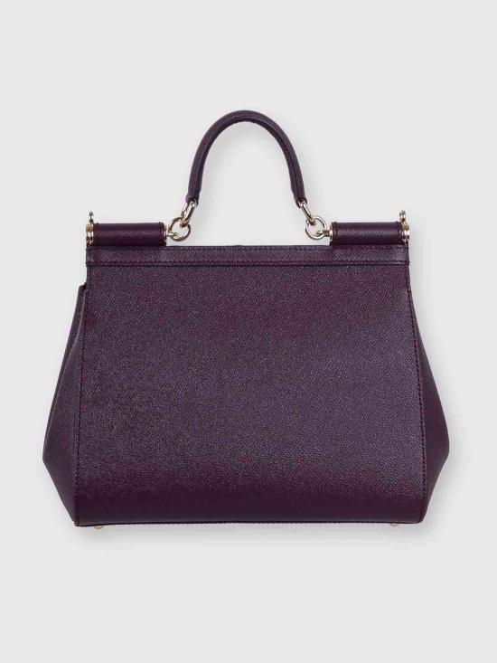 26SS 돌체앤가바나 라지 시실리 핸드백 BB6002B10018M073 PURPLE - DOLCE & GABBANA