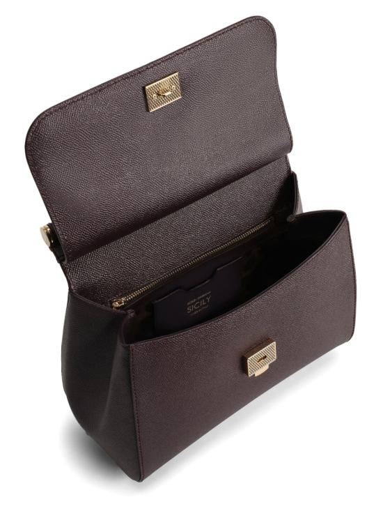 26SS 돌체앤가바나 라지 시실리 핸드백 BB6002B10018M073 PURPLE - DOLCE & GABBANA