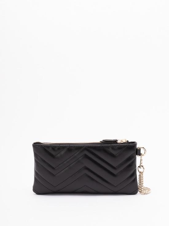 25FW 구찌 GG 마몽 스몰 체인 파우치 837744AAET81000 BLACK - GUCCI
