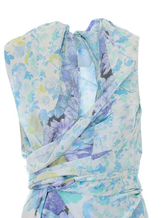 26SS 마르지엘라 롱 원피스 S29DD0075M35983001S BLUE - MAISON MARGIELA