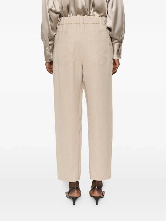 26SS 브루넬로 쿠치넬리 스트레이트 팬츠 MH126P9148C9195 BEIGE - BRUNELLO CUCINELLI