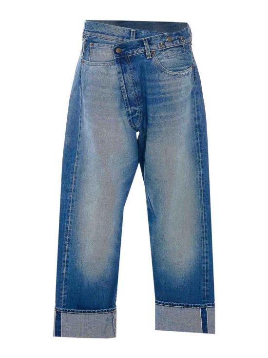 26SS 알13 스트레이트 팬츠 R13WD193D382B BLUE