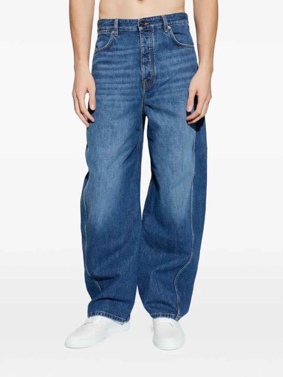 26SS 지방시 스트레이트 팬츠 BM51Q1516L401 DARK BLUE - GIVENCHY