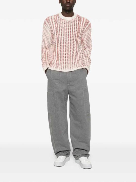 26SS 지방시 스트레이트 팬츠 BM51PB516Y020 GREY - GIVENCHY