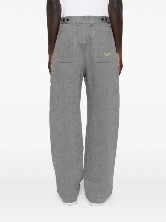 26SS 지방시 스트레이트 팬츠 BM51PB516Y020 GREY - GIVENCHY
