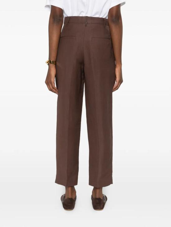 26SS 브루넬로 쿠치넬리 스트레이트 팬츠 MH126P8292C9284 BROWN - BRUNELLO CUCINELLI